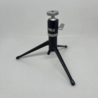 Vintage Ernst Leitz Wetzlar Tabletop Mini Metal Tripod ROWI Ball Head Germany - Image 1 of 4