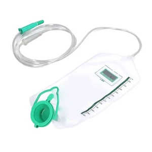 Enema Bag Kit Colon Cleansing Bag Reusable With 10 Tube Head For Travel - Picture 1 of 12