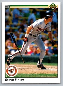 1990 Upper Deck Steve Finley Baltimore Orioles #602 - Picture 1 of 2