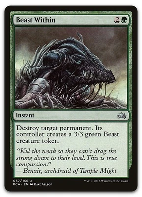 Beast Within #57 (LP) Planechase Anthology PCA Magic MTG - Image 1 of 2