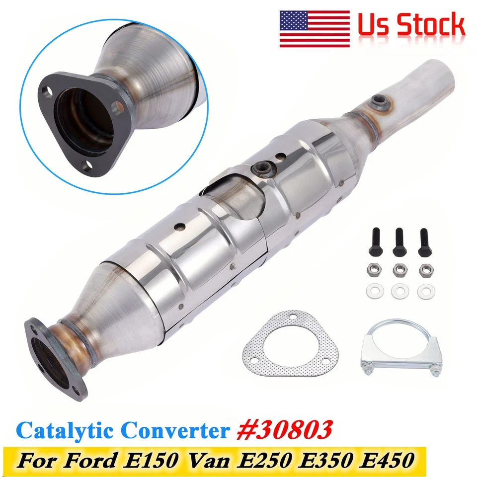 Catalytic Converter For Ford E-150 Van E250 E350 E450 5.4L 6.8L 1997 1998-2005 - Image 1 of 4