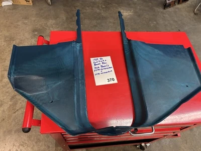 Serie F 1980-1986 (100, 150, 250, 350), paneles de retroceso Bronco OEM azules con aire acondicionado #370 Foto 1 de 4