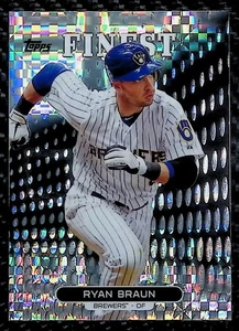 Ryan Braun - 2013 Topps Finest #90 X-Fractor - Brewers - Picture 1 of 3