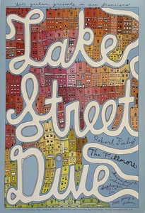 Lake Street Dive Konzert Poster San Francisco 2018 F-1591 The Fillmore - Bild 1 von 1