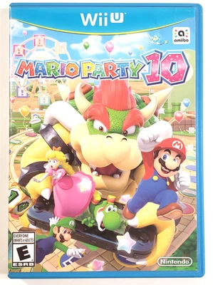 Mario Party 10 (Nintendo Wii U, 2015) CIB Completo con Manual - Probado Funcionando Foto 1 de 4