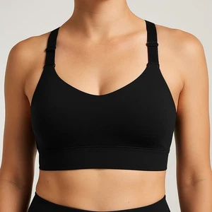 Avia Damen Sport BH schwarz XXL mit verstellbaren Trägern & Racerback Option - Bild 1 von 7