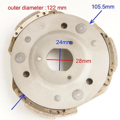 Kit de embrague de alta resistencia para Suzuki AN125 1995-2000  Foto 1 de 3