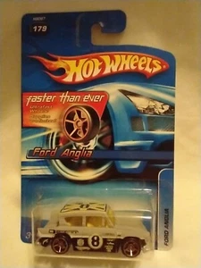 Hot Wheels Ford Anglia Faster Than Ever Silver and Black - Picture 1 of 3