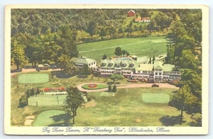 Postcard Toy Town Tavern A Treadway Inn Winchendon Massachusetts Aerial View - Picture 1 of 3