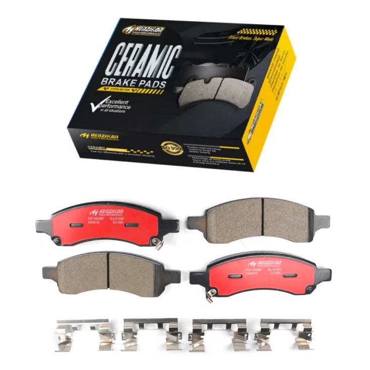 Pastilla de freno delantera de cerámica para Saab 9-7x GMC Envoy 2006-2009 4,2 L 5,3 L especificaciones originales Foto 1 de 3