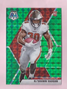 2020 Panini Mosaic KE'SHAWN VAUGHN Rookie Green Camo Prizm Mint Buccaneers - Picture 1 of 1
