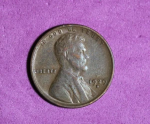 1929-D Lincoln Cent #P18712 - Foto 1 di 2