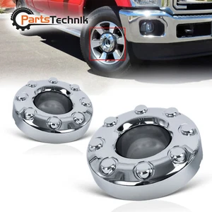 2Pcs 4X4 Front Open Wheel Center Hub Caps for 2005-2018 Ford F350 5C3Z1130TA NEW - Picture 1 of 12