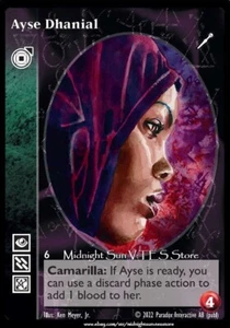 Ayse Dhanial Tremere The Fall of London V:TES VTES Vampire CCG - Picture 1 of 1