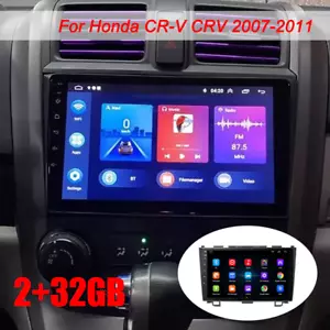 For Honda CRV 2007-11 Android 13 Car Stereo Radio GPS Navi 32GB WIFI 9'' Carplay - Foto 1 di 24