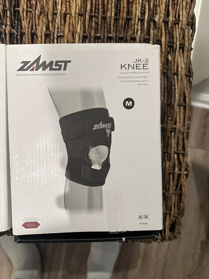 Rodillera deportiva JK-2 con almohadilla de presión de lujo para aliviar el dolor en el tendón Fo Foto 1 de 1