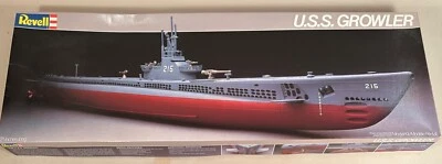 Revell U.S.S. Crowler Submarine Model Kit, 1982 - Image 1 of 3
