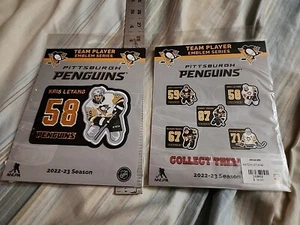 KRIS LETANG #58 PITTSBURGH PINGUINS SPIELER AUFNÄHER Neu - Bild 1 von 7