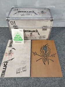 Metallica Live Sh*t: Binge & Purge (VHS Box Set, 1993) Book & Stencil/ No Cds - Picture 1 of 10