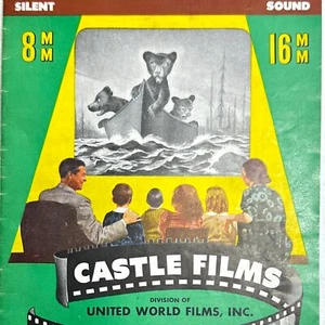1947 Castle Films United World Film Film Film per ogni occasione catalogo - Foto 1 di 12
