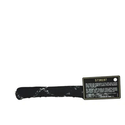 CHANEL CC Logo Travel Line Estuche para Bolígrafo Bolsa Nylon Negro Plata Francia 04RH703 Foto 1 de 4