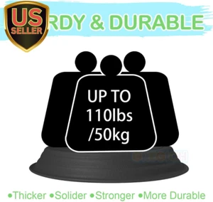 Plastic Plant Saucer Tray 7 Inch, 3 Pack Singe Size, Thick 6 8 10 12 Inch Pla... - Picture 1 of 8
