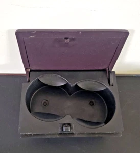 1996-2002 CADILLAC ELDORADO, 96-97 SEVILLE FRONT CENTER CUP HOLDER BURGUNDY - Picture 1 of 4