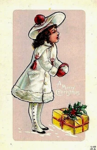 LIBERTY Embossed Baby Stylish Children Embossed Litho PC circa 1905 - Picture 1 of 1