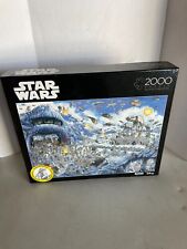 NEW Star Wars Battle of Hoth Hidden Images 2000 Piece Puzzle Sealed