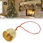 Glamorous Gold Alloy Wind Chime Pendant Perfect for Christmas Festivities