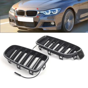 Frontnierengrill mit Licht Streifen Für BMW 3er F30 F31 2012-2018 GZ - Bild 1 von 12