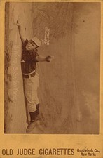 1888-89 Old Judge Cabinet N173   John Ward   Hall of Famer Reprint