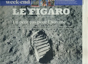 NEIL ARMSTRONG APOLLO 11 Coupure de presse Clipping LE FIGARO 2019 NEUF NEW ©TBC - Picture 1 of 1