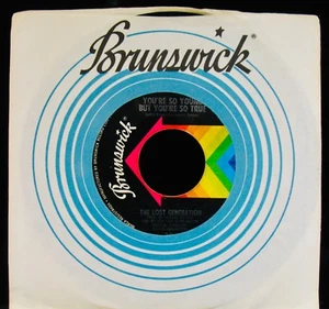 THE LOST GENERATION ✦ You're So Young ✦ Near Mint Soul Promo 45~BRUNSWICK - Imagen 1 de 2
