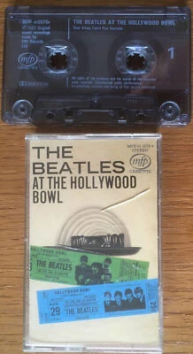 THE BEATLES At The Hollywood Bowl UK 1977 CASSETTE ALBUM MFP 41 5676 4 Clear Shl - Image 1 of 3