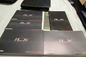 Acura ILX 2014 juego manual de dueños con estuche y navegación - Imagen 1 de 1
