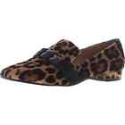 Jane And The Shoe Women Slip On Loafers Annie Size Us 8M Leopard Print Brown