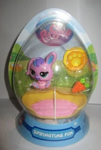 Littlest Pet Shop rosa Häschen Frühlingsspaß (4 Stück) - Bild 1 von 2