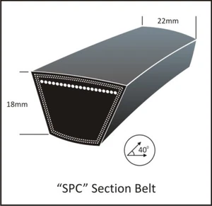 Keilriemen SPC 6000 Lw - Imagen 1 de 1