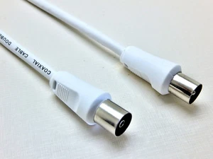 10 m TV-Kabel, Antennenkabel, TV-Antennenanschlusskabel, Koaxkabel 75 Ohm 70 dB - Bild 1 von 1
