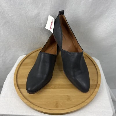 Botines de cuero negro Lucky Brand L P Morriah 10 nuevos con etiquetas Foto 1 de 4