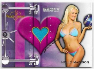 2012 Benchwarmer Holly Madison Bikini Swatch Card