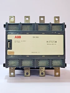 ABB EK550 POWER CONTACTOR 4 POLE SK 827 041 AC220-230V 600A FAST SHIP FEDEX/DHL - Picture 1 of 11