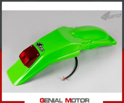 Guardabarros trasero Ufo Plast para Kawasaki Kdx 200 1995 > 2021 Grun KX Foto 1 de 2