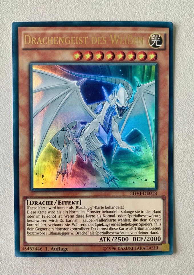 Yu-Gi-Oh! Drachengeist des Weißen SHVI-DE018 Ultra Rare Near Mint 1. Auflage DE - Bild 1 von 1