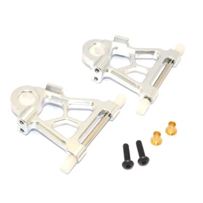 Brazo inferior delantero de aluminio GPM Racing plateado: Tamiya TT-02 Foto 1 de 3