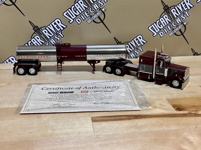 Dcp 1/64 Big Rigs Peterbilt 359 Flattop Semi Truck Farm Toy Bryce Transport - Image 1 of 4