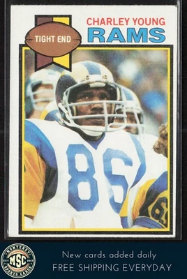 Charle Young 1979 Topps #366 Los Angeles Rams - Image 1 of 2