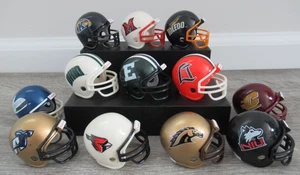 MAC Riddell Pocket Pro Football Helmet Conference Set of 12 NCAA Traditional - Picture 1 of 19