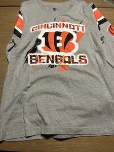 Cincinnati Bengals Langarmshirt grau Starter Marke Small - Bild 1 von 5